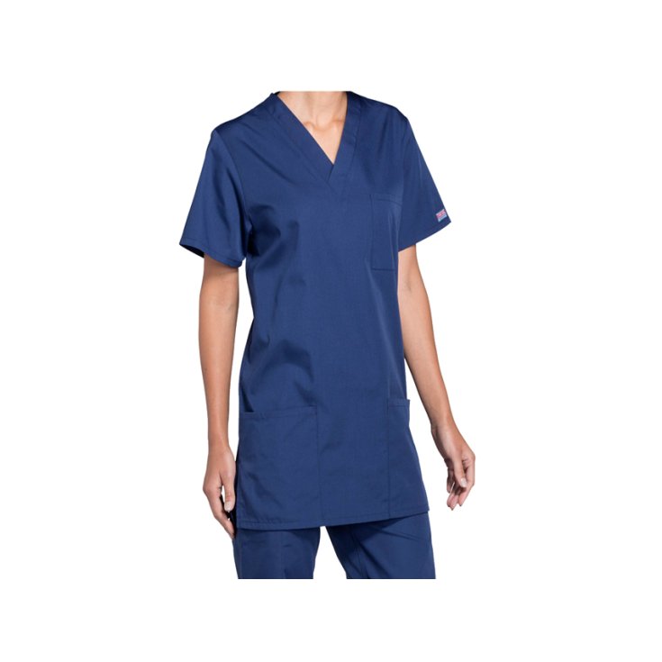Casacca Scollo A V Cherokee Originals - Unisex XL - Blu GIMA