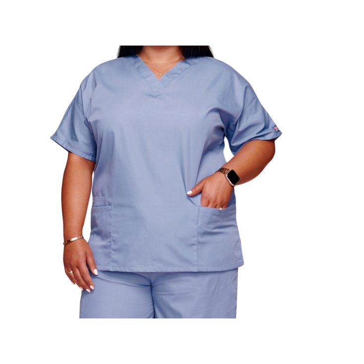 Casacca Scollo A V Cherokee Originals - Donna M - Celeste GIMA