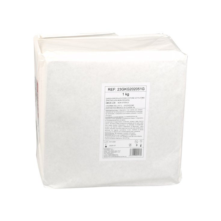 Garza 20fili Cotone 20x20cm GIMA 1kg