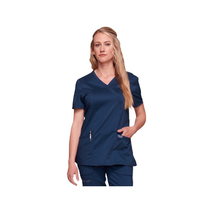 Casacca Finto Incrocio Cherokee Revolution Donna XXS Blu GIMA