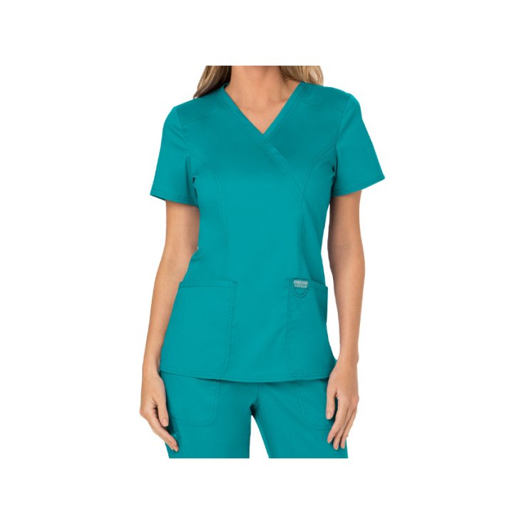 Casacca Finto Incrocio Cherokee Revolution - Donna S - Foglia Di T&egrave; GIMA