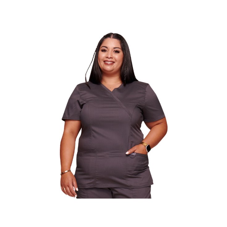 Casacca Finto Incrocio Cherokee Revolution - Donna S - Peltro GIMA