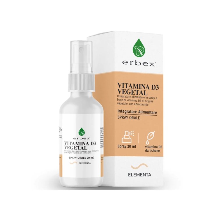 Vitamina D3&nbsp;Vegetal Erbex 20ml
