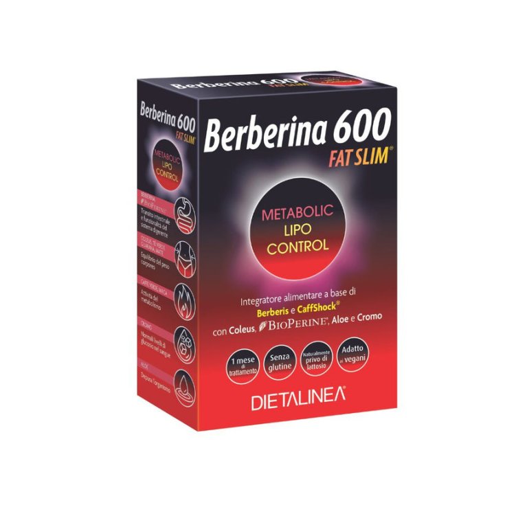 Berberina 600 FatSlim Dietalinea 60 Compresse