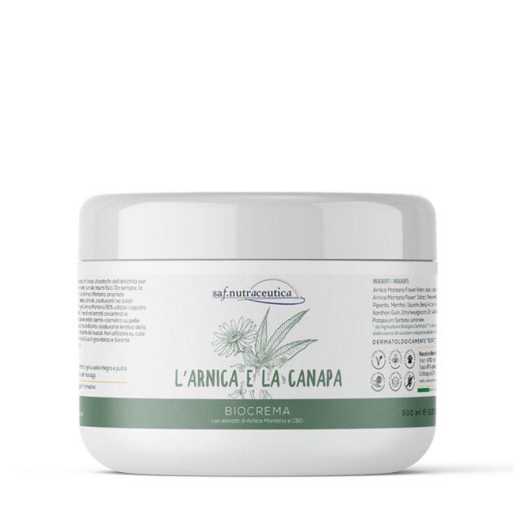 L'Arnica & La Canapa Biocrema Saf. Nutraceutica 500ml