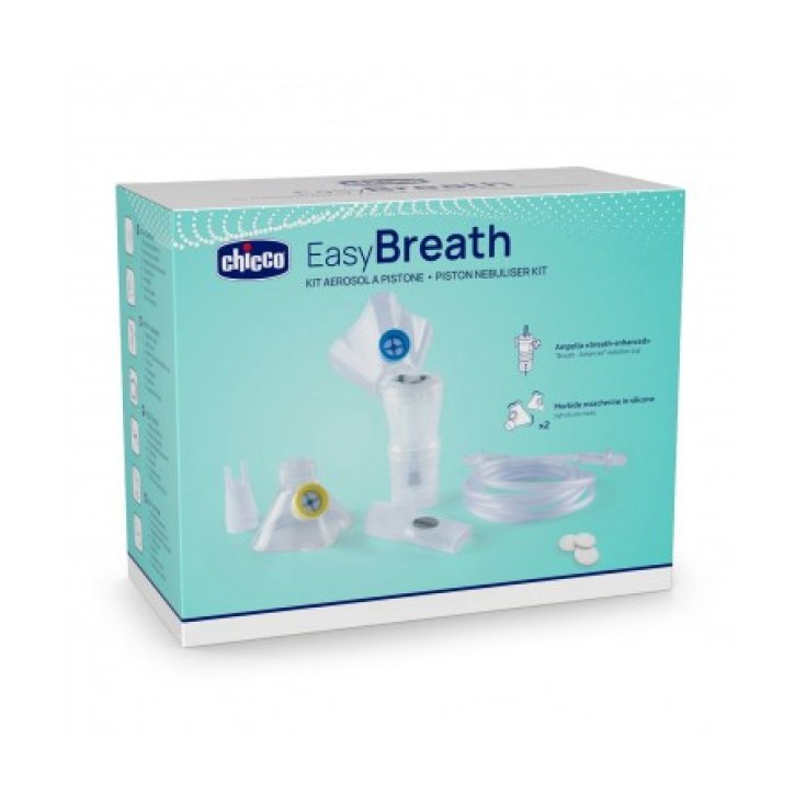 EasyBreath Accessori Per Aerosol A Pistone Chicco 1 Kit EasyBreath Accessori Per Aerosol A Pistone Chicco 1 Kit