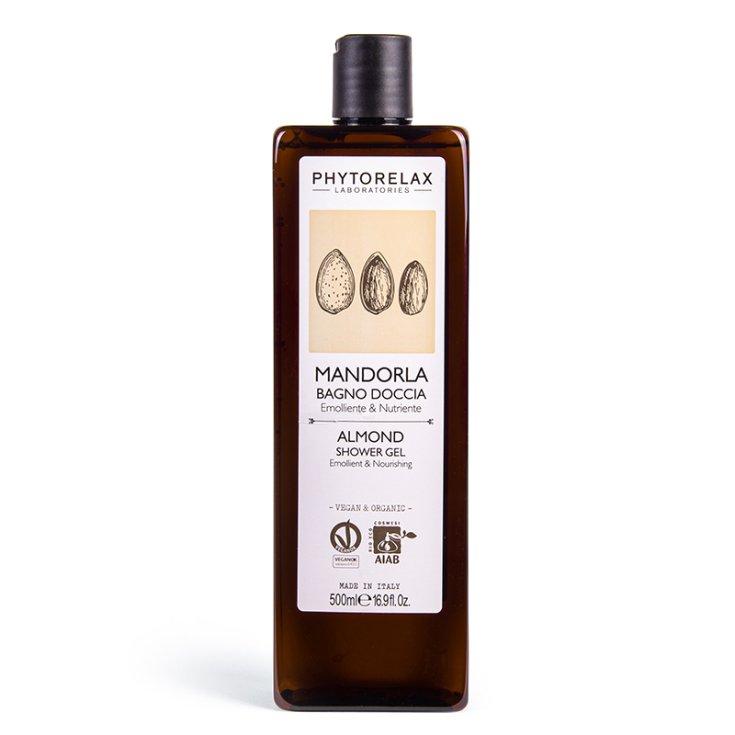 Mandorla Bagno Doccia Emolliente & Nutriente Phytorelax 500ml Mandorla Bagno Doccia Emolliente & Nutriente Phytorelax 500ml