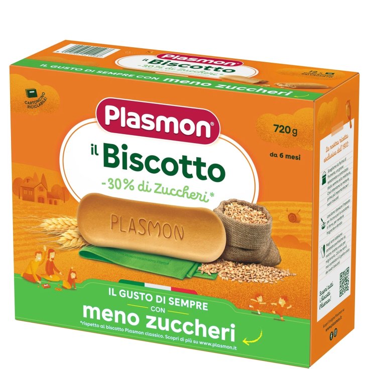 Il Biscotto 6 Mesi Plasmon 720g 12x60g