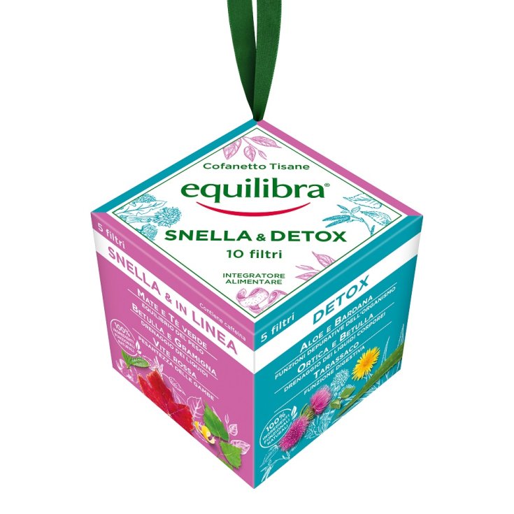 Cofanetto Tisane Snella & Detox Equilibra 10 Filtri