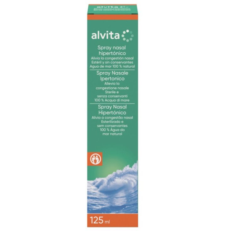 Spray Nasale Ipertonico Alvita 125ml
