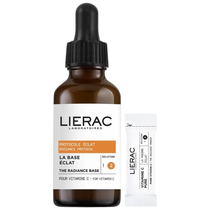 Protocollo Luminosit&agrave; Siero Concentrato LIERAC 30ml + 14 Bustine