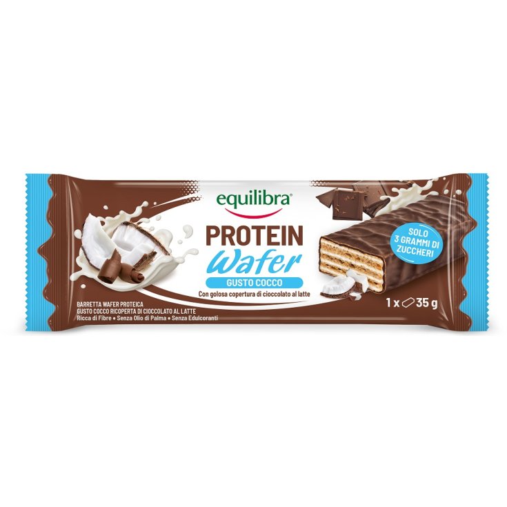 Protein&nbsp;Wafer Gusto Cocco Equilibra 35g