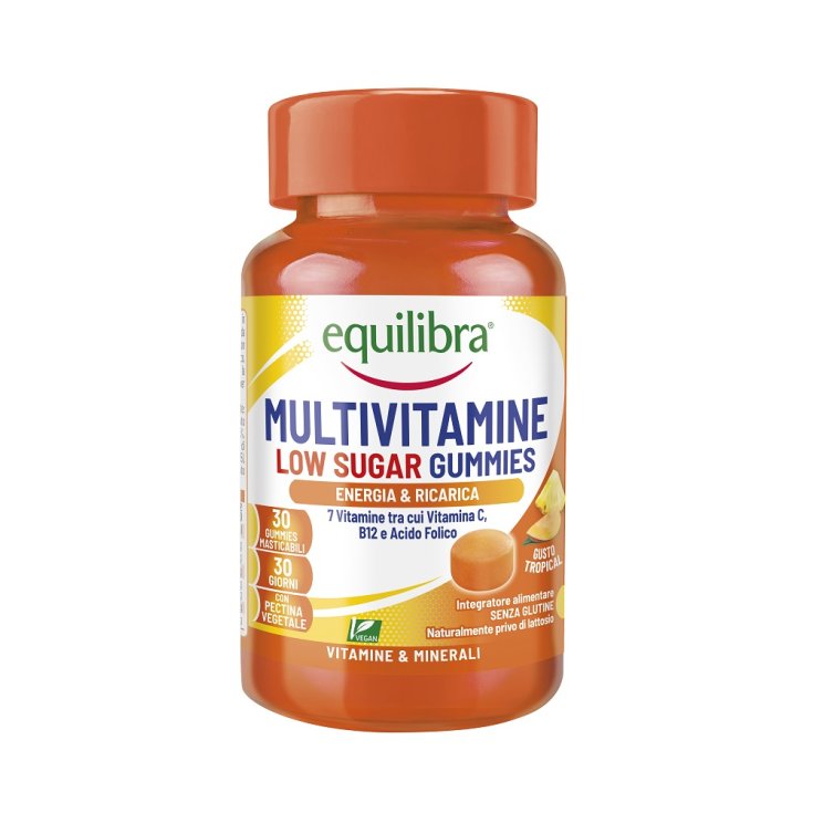 Multivitamine Low Sugar Gummies Equilibra 30 Gummies Masticabili