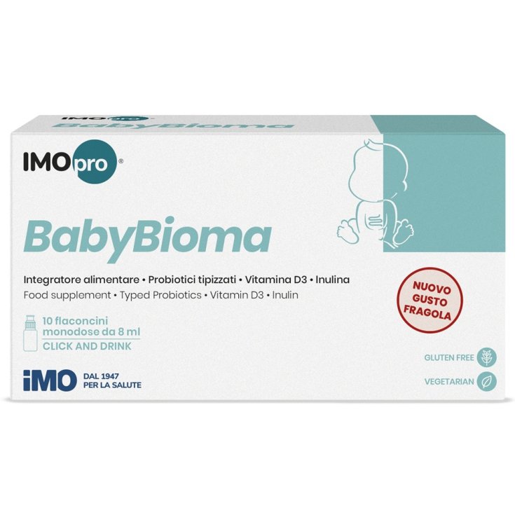 BabyBioma&reg; Fragola IMOpro 10x8ml