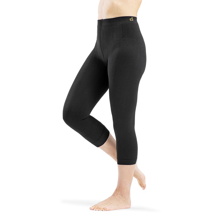 Leggings Capri Nero Tg.ML&nbsp;BeYou Solidea