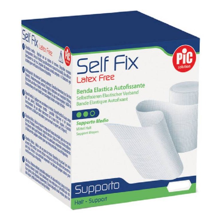 Self Fix 8cm x 20m Benda Elastica Senza Lattice PiC