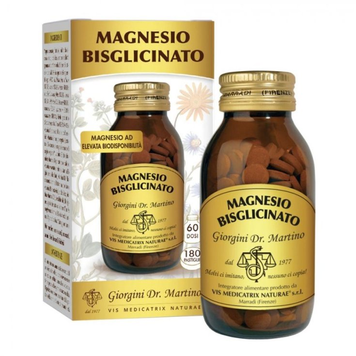 Magnesio&nbsp;Bisglicinato Dr.Giorgini 180 Pastiglie
