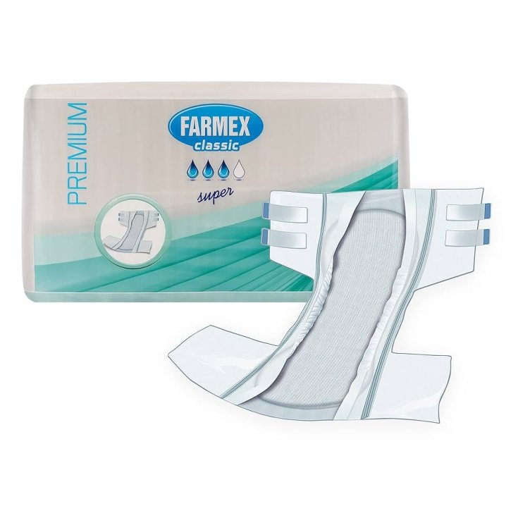 Pannoloni Super Tg.L Farmex Premium 15 Pezzi