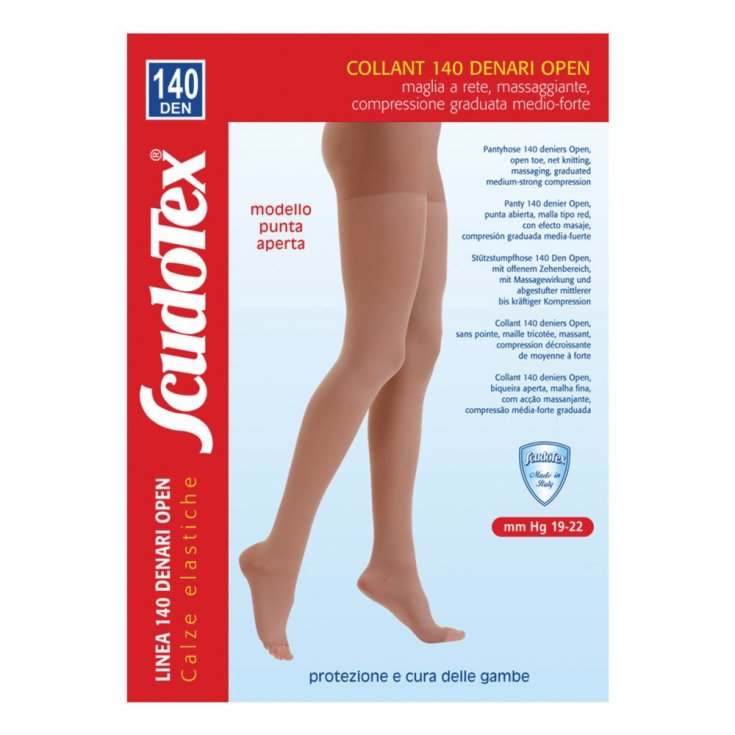 Collant 140 Natural P.Aperta Tg.3 Scudotex