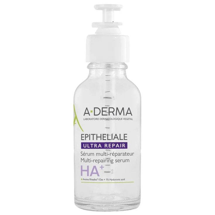 A-Derma Epitheliale Ultra Repair  Siero multi-ristrutturante, Anti-rughe, Acido Ialuronico, 30ml