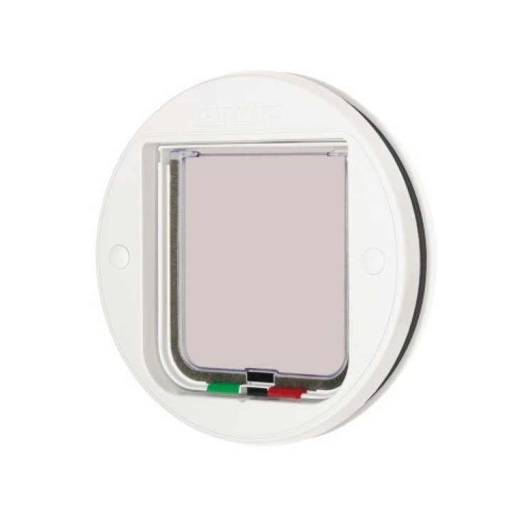 CAT MATE PORTA TONDA PER VETRO BIANCO 24