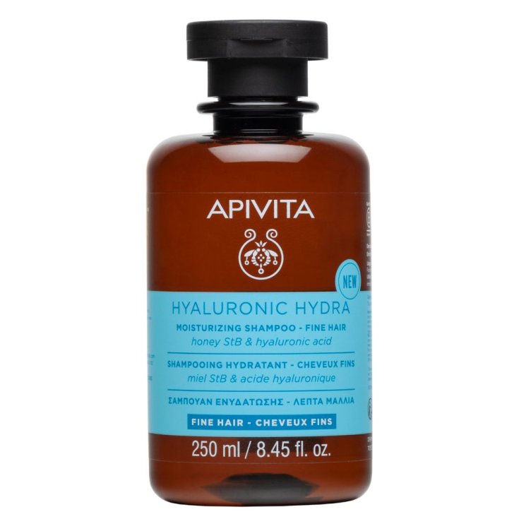 APIVITA Hyaluronic Hydra Shampoo Idratante per Capelli Fini 250ml