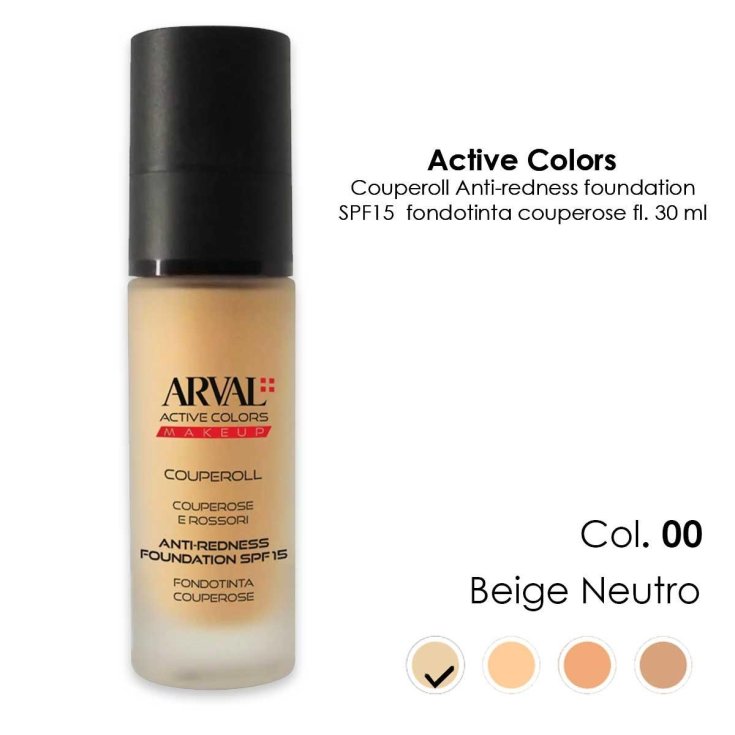 Arval Couperoll Anti Redness Fondotinta 30ml