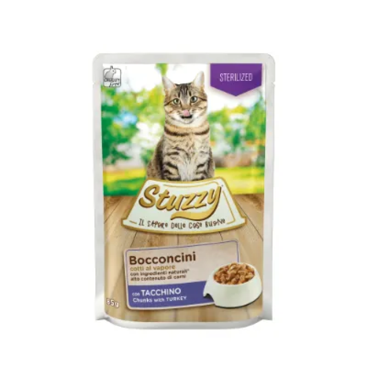 STUZZY CAT BOCCONC STÉRIL 485G