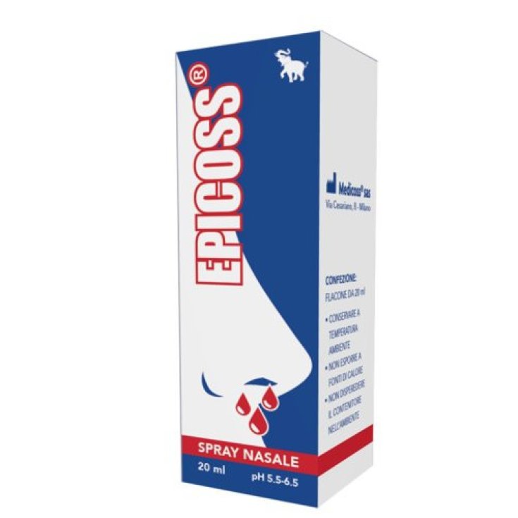 Medicoss Epicoss Spray Idratante e Lenitivo, 20 ml