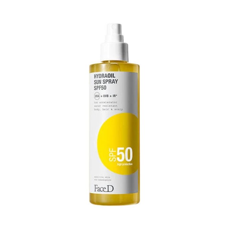 Face D Hydraoil Spray Solare SPF50