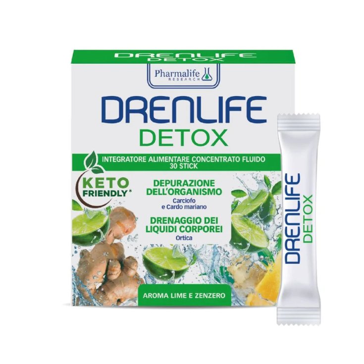 Pharmalife Research Drenlife Detox Integratore Alimentare 30 Stick