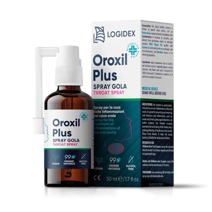 Logidex Oroxil Plus Spray Gola 50ml