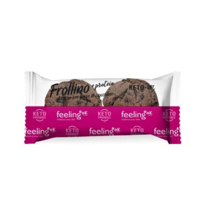 Feeling Ok Frollino Cacao con Gocce di Cioccolato 50g