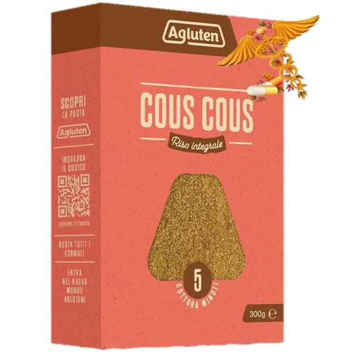 Agluten Cous Cous Riso Integrale 300 g