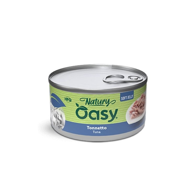 Oasy Wet Cat Natuty Soft Jelly Tonnetto Lattina 150 g