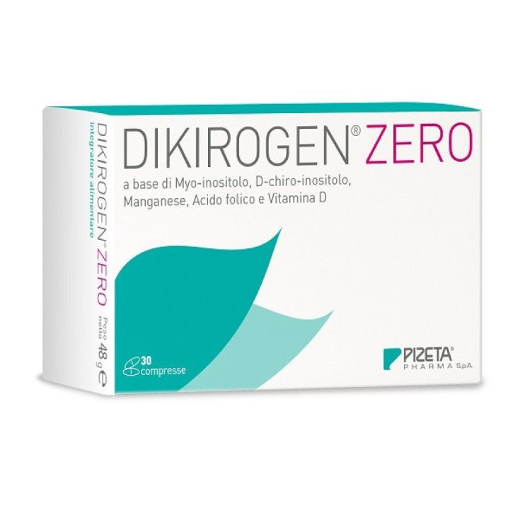 Pizeta Pharma Dikirogen Zero 30 Compresse Integratore Alimentare