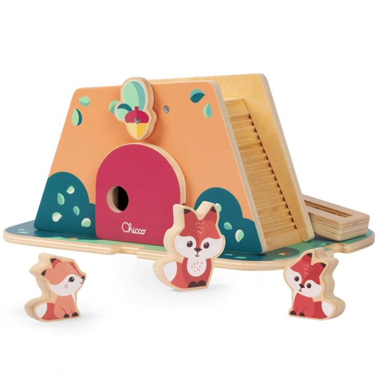Chicco Gioco in Legno Tana Delle Volpi