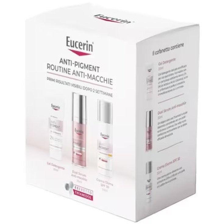 Eucerin Routine Anti-Pigment: Gel, Siero e Crema Giorno SPF30