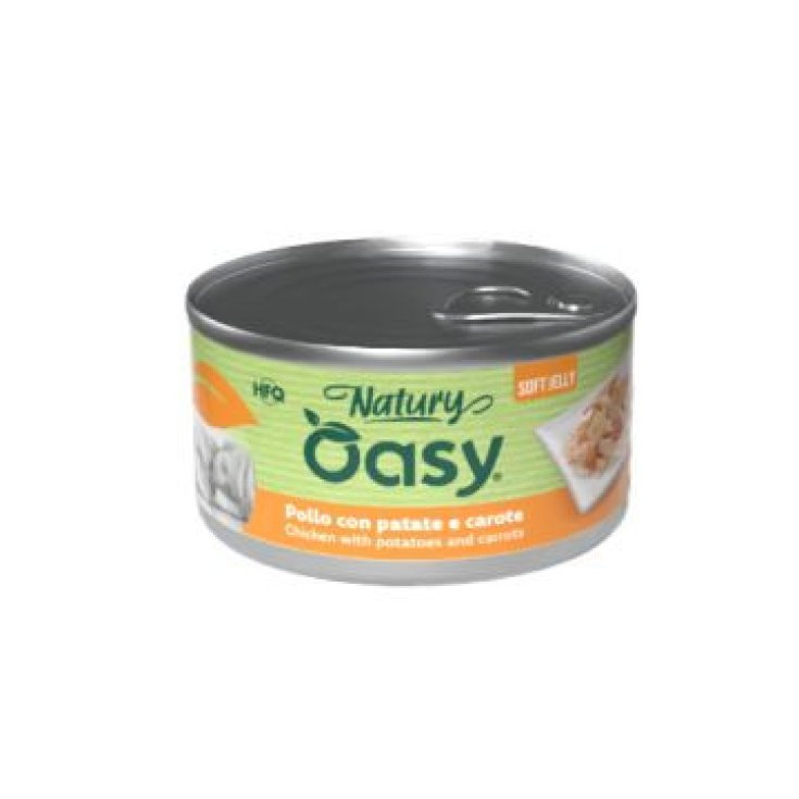 Oasy Alimento Complementare per Cani con Pollo Patate Carote