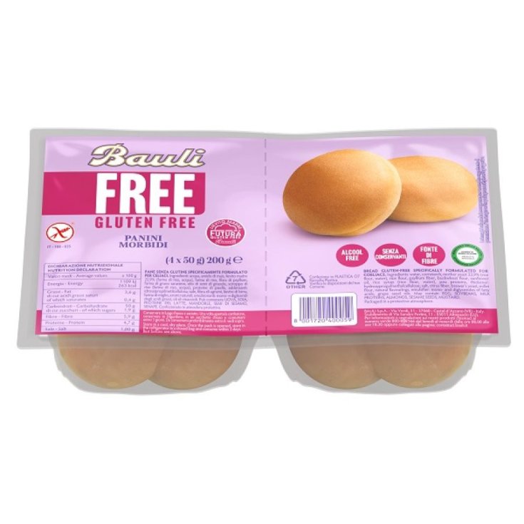 Bauli Free Panini Morbidi Senza Glutine