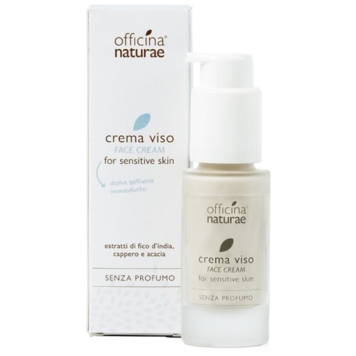 Officina Naturae Crema Viso Pelli Sensibili 30ml Senza Profumo