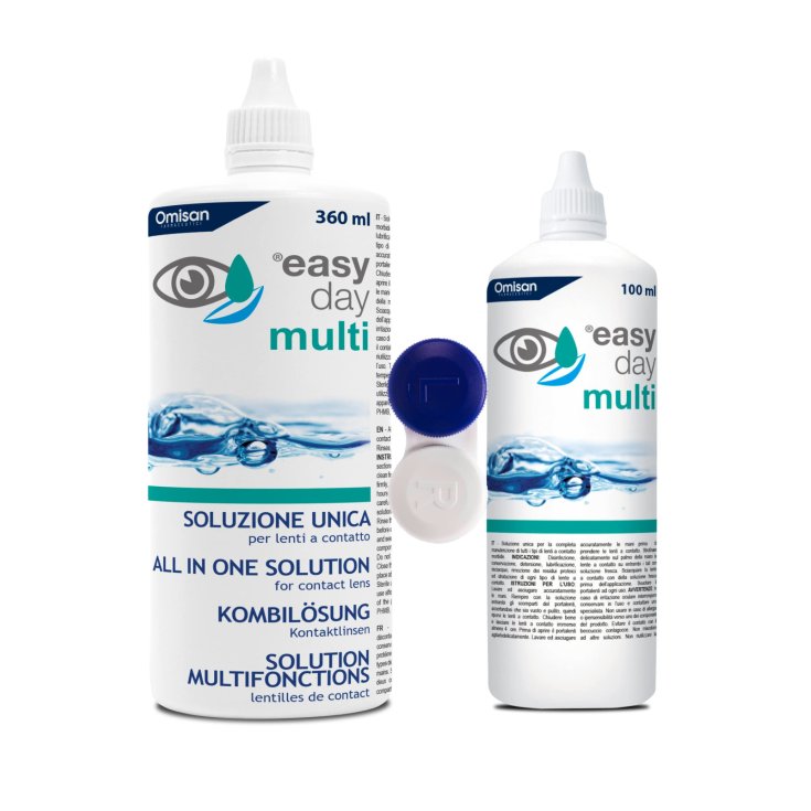 Easyday Soluzione Unica Multifunzione per Lenti a Contatto 360ml