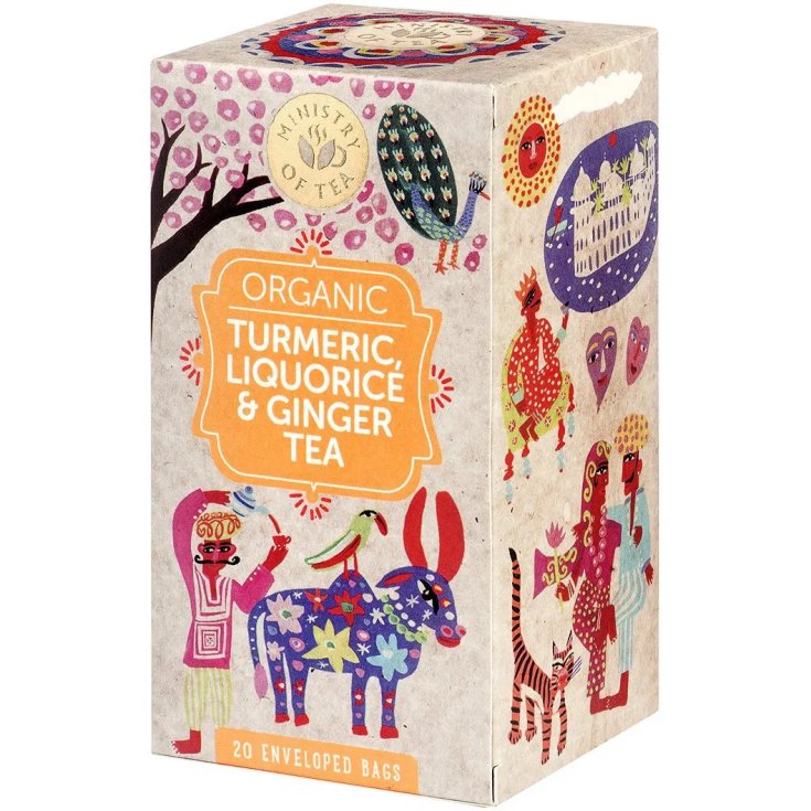 Fabulous Foods Infuso Biologico Curcuma Liquirizia Zenzero