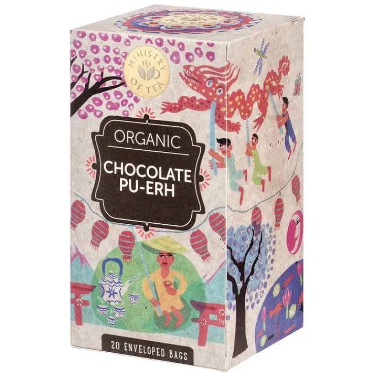 Fabulous Foods Tè Nero Biologico Chocolate Pu-Erh 20 Filtri