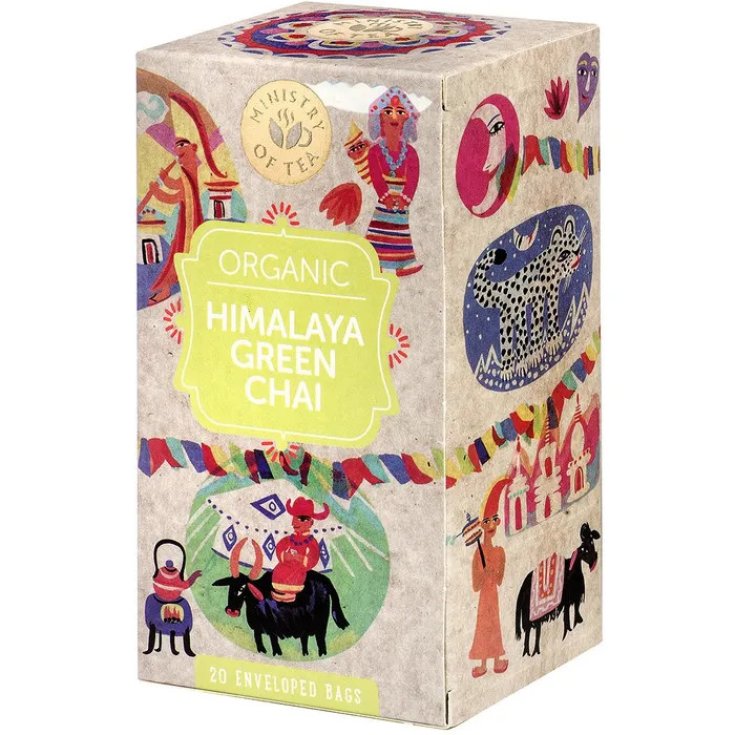 Fabulous Foods Tè Verde Chai Himalaya 20 Filtri