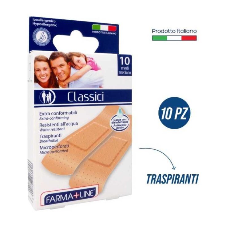 FARMALINE CEROTTI M 7X2CM 10PZ
