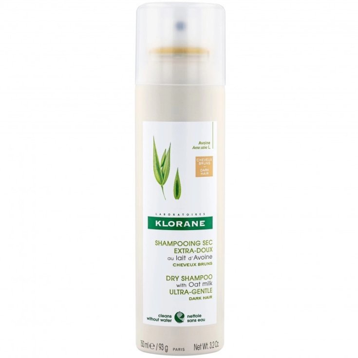 Klorane Shampoo Secco Extra Delicato Avena Ceramide Capelli Scuri 50 ml Klorane Shampoo Secco Extra Delicato Avena Ceramide Capelli Scuri 50 ml