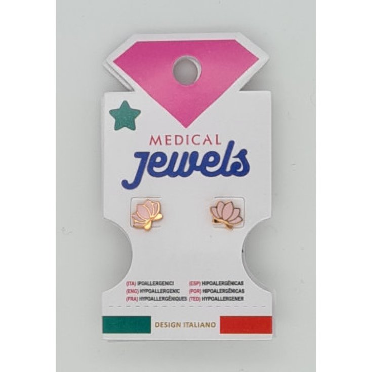 Mast Industria Italiana MJ Post 390 Orecchino Lobo Fiore di Loto