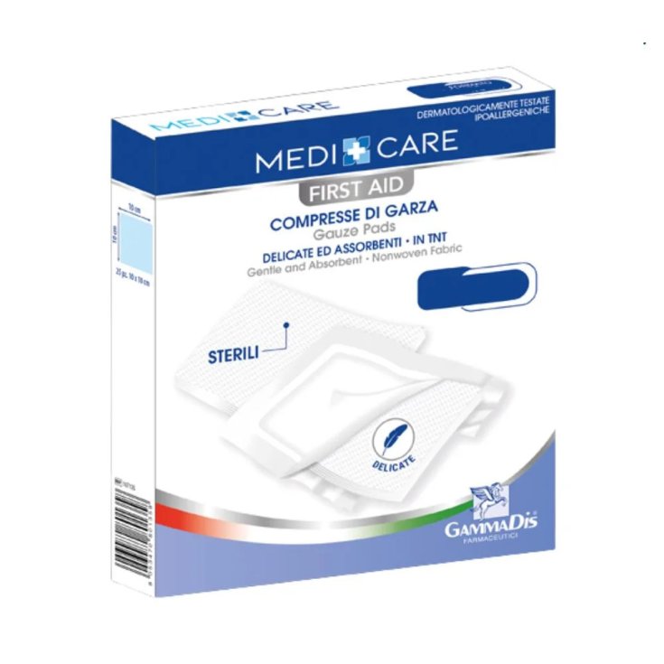 Garza Cotone 10X10CM 25PZ