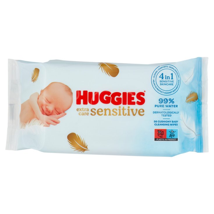 Huggies Extra Care Sensitive Salviette 56pz